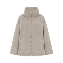 Alice Collins Leah Boucle Jacket Dove