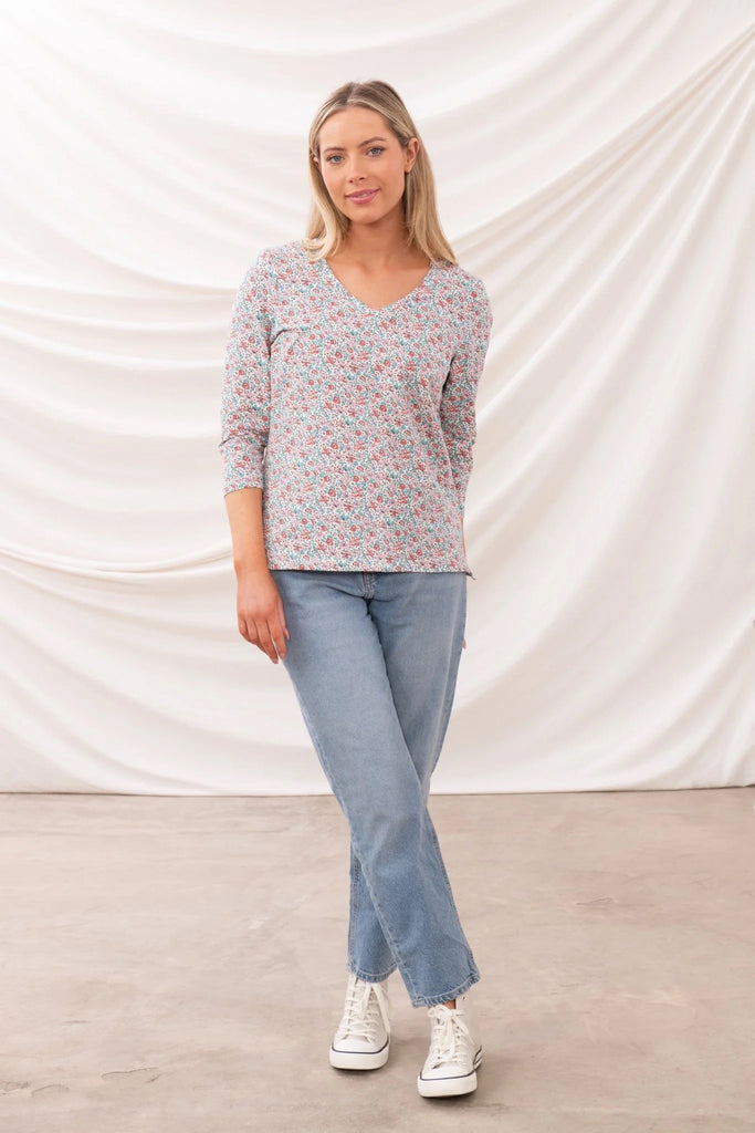 Lighthouse Ladies Ariana II Top - Ditsy Floral