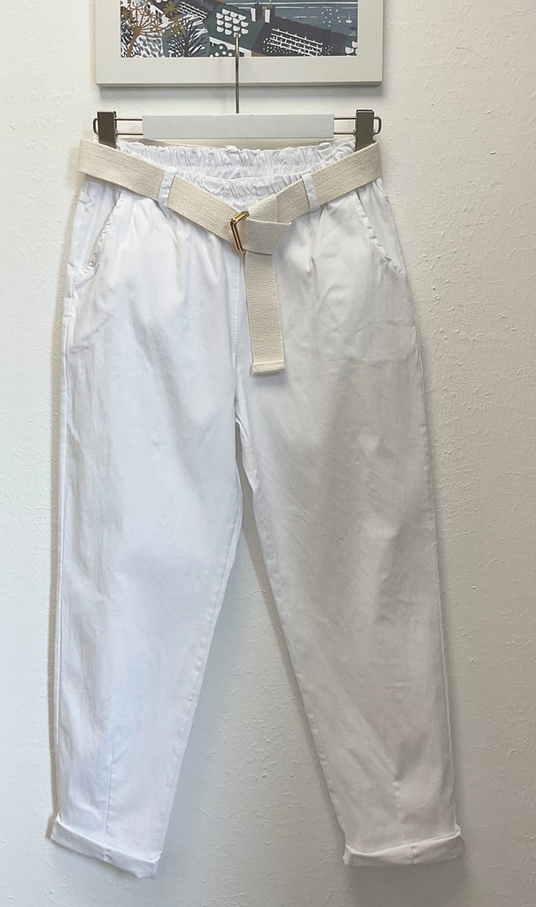 New Shape Belted Magic Trousers One Size