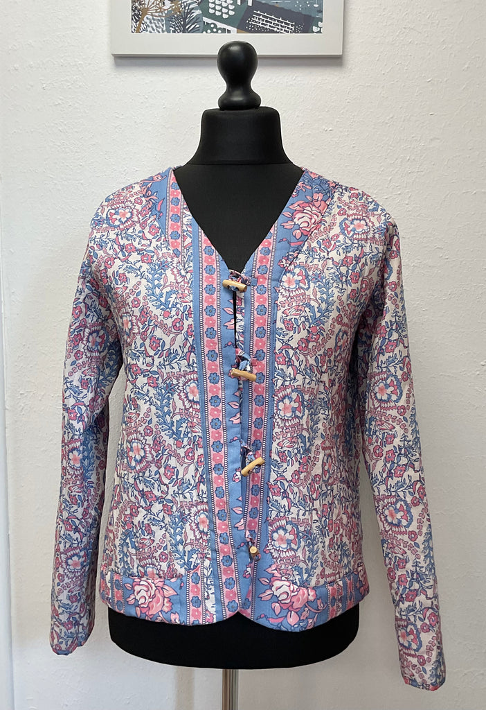 Sasa Quilted Toggle Short Jacket One Size 10 - 16