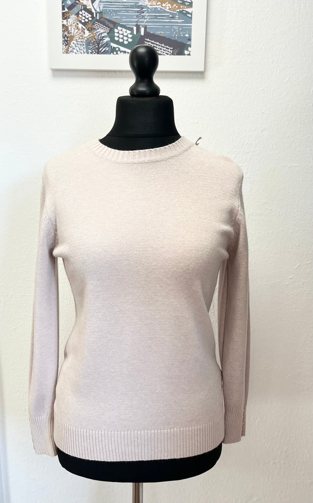 Button Sleeve Crew Neck One Size 8-14