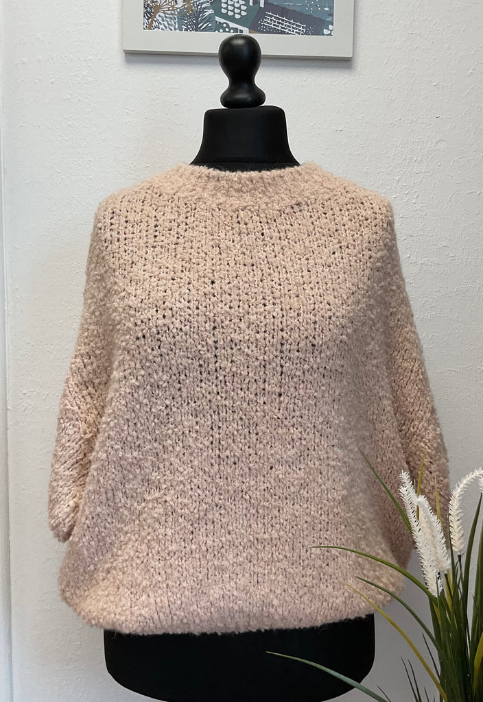 Alpaca Blend Boucle Jumper One Size 8 - 16