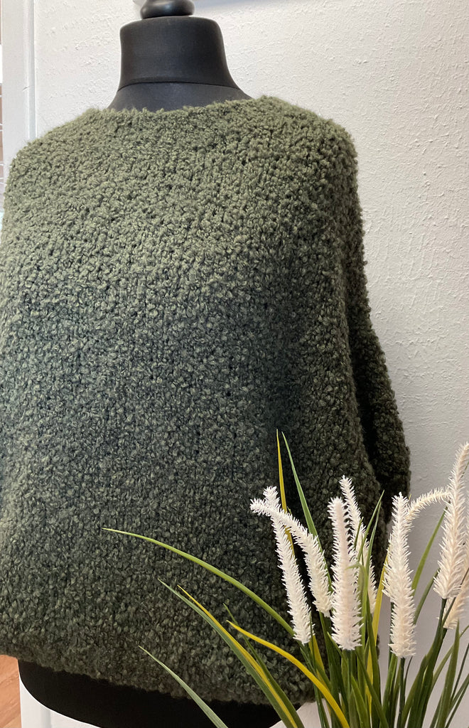 Alpaca Blend Boucle Jumper One Size 8 - 16