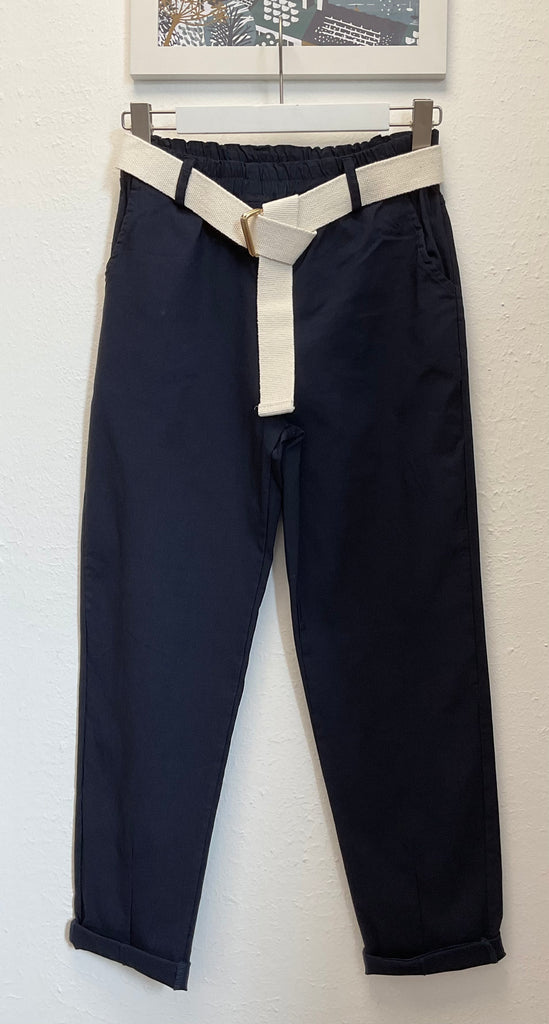 New Shape Belted Magic Trousers One Size