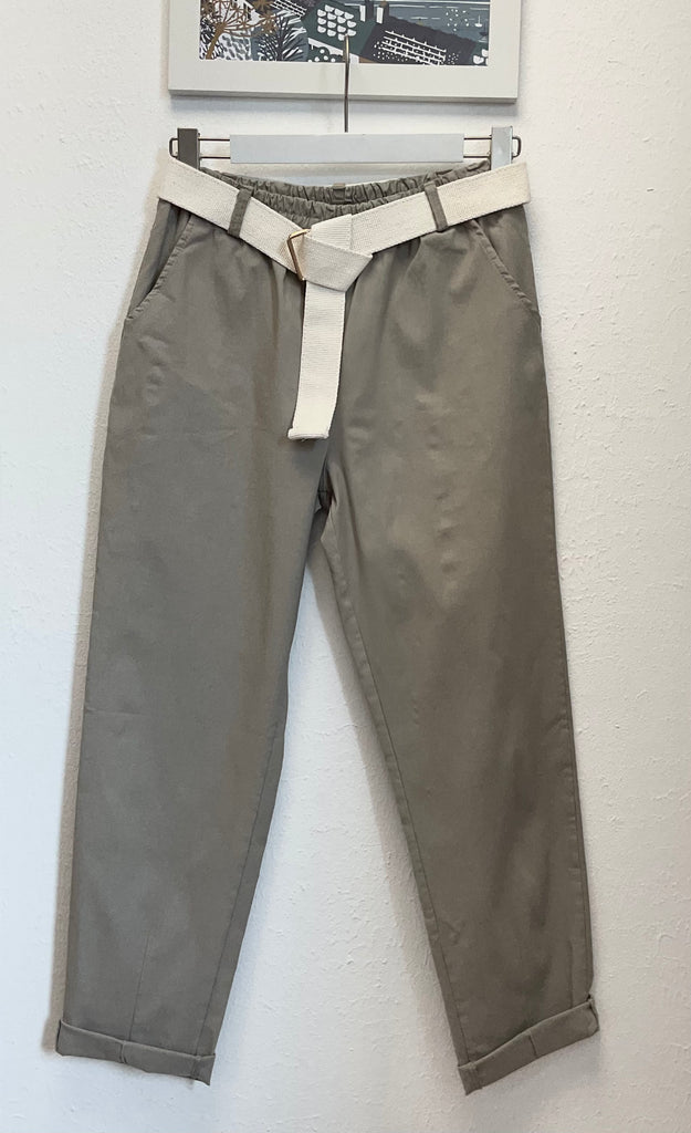 New Shape Belted Magic Trousers One Size