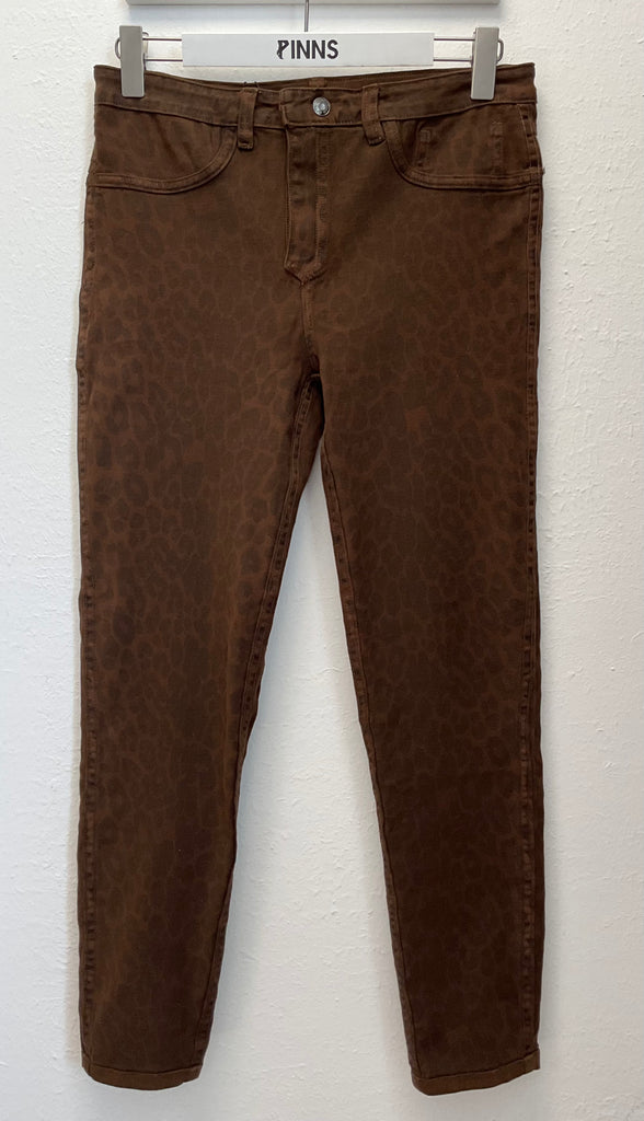 Pinns 721T Reversible Jeans Chocolate/Leopard