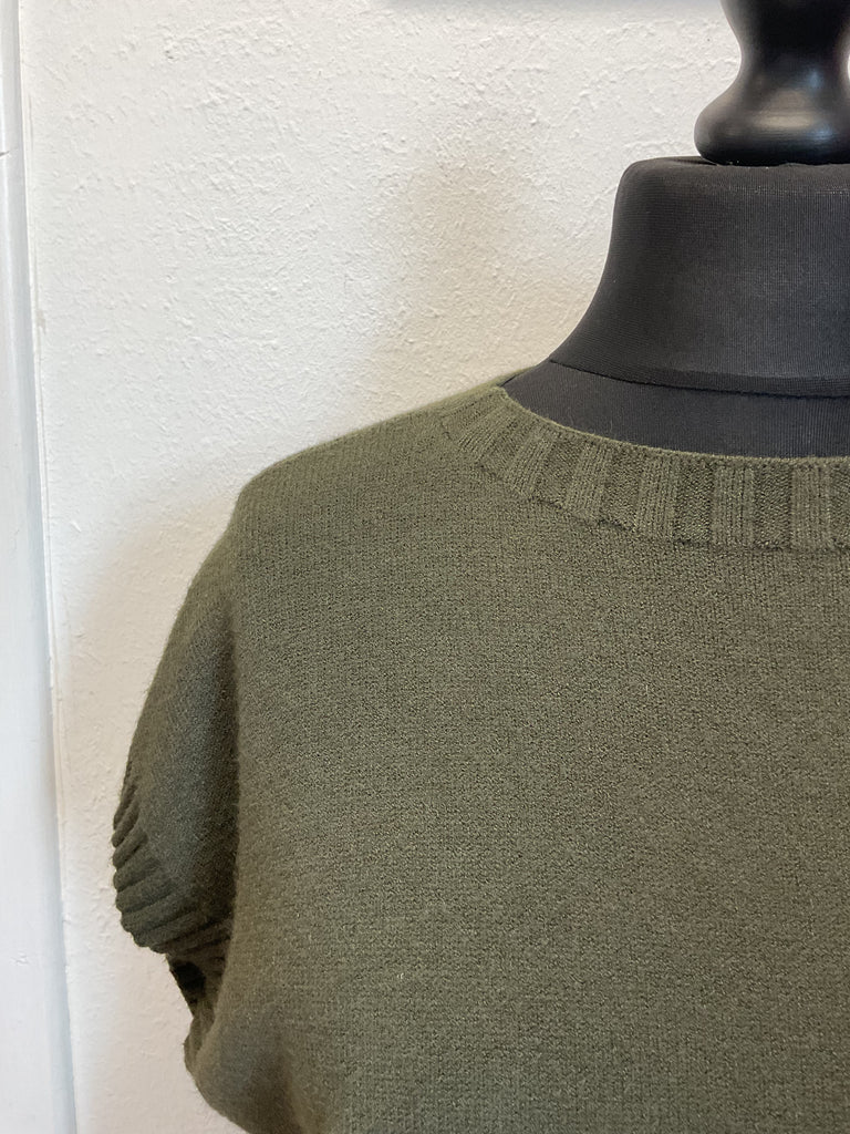 Valentyne Italy Crew Neck Cap Sleeve Jumper One Size 8-14
