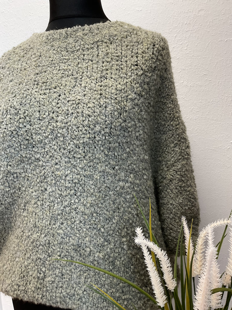 Alpaca Blend Boucle Jumper One Size 8 - 16