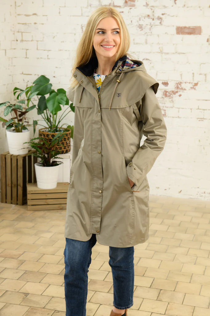 Lighthouse Outrider Waterproof Coat Fawn