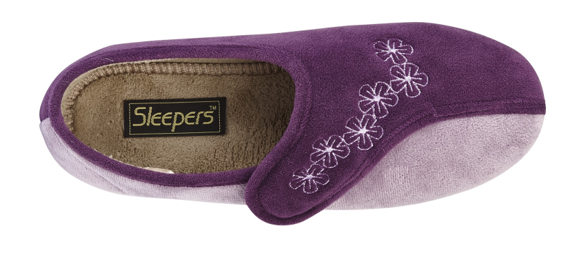 Sleepers Gemma Slipper Lilac LS352P