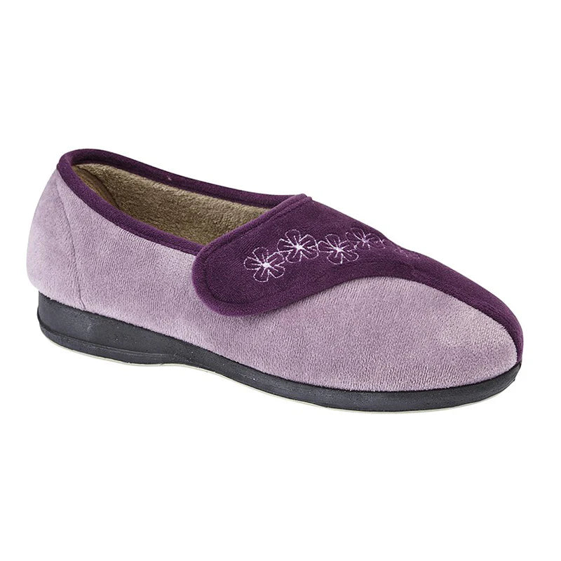 Sleepers Gemma Slipper Lilac LS352P