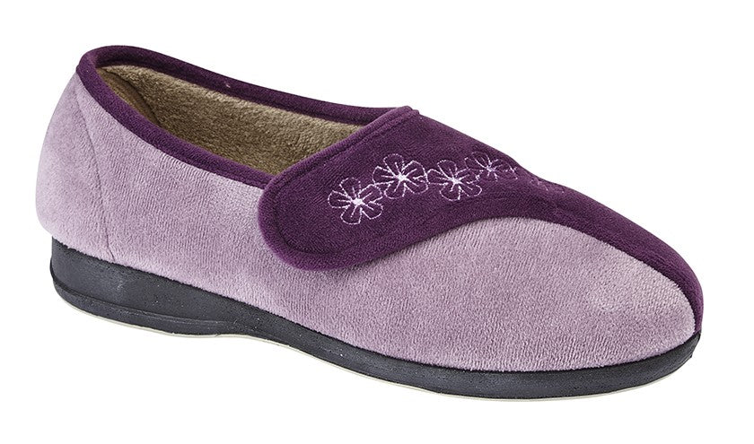 Sleepers Gemma Slipper Lilac LS352P
