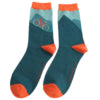 Mr Sparrow Mens Bamboo Socks - Hill Climb