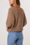 Pointelle Knit 3/4 Sleeve Jumper
