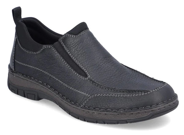 Rieker 05151 00 Mens Slip On Shoe Black Schoose