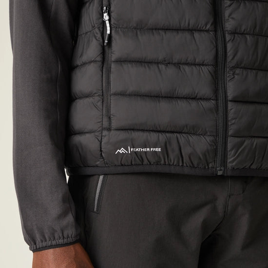 Regatta Mens Hillpack II Insulated Bodywarmer/Gilet Black
