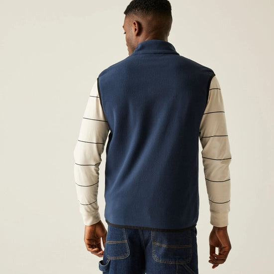 Regatta Mens Frankie Fleece Bodywarmer Navy