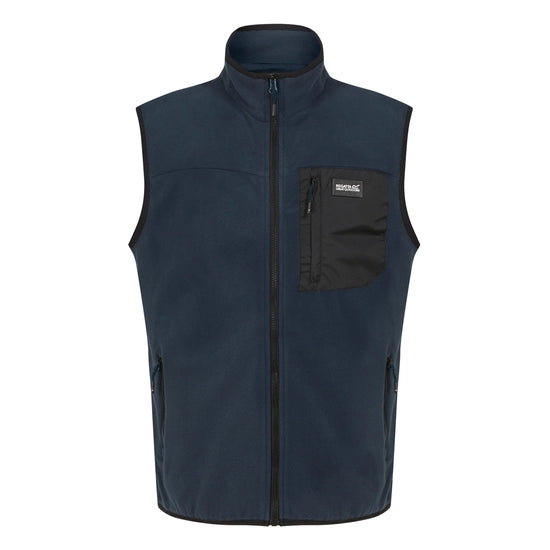 Regatta Mens Frankie Fleece Bodywarmer Navy