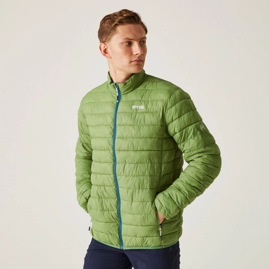 Regatta Mens Hillpack II Lightweight Quilted Jacket Piquant Green Schoose