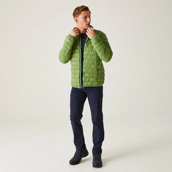 Regatta Mens Hillpack II Lightweight Quilted Jacket Piquant Green