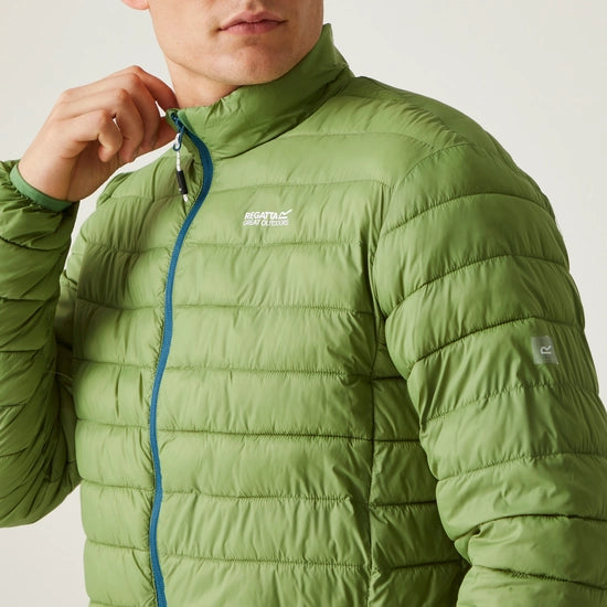 Regatta Mens Hillpack II Lightweight Quilted Jacket Piquant Green