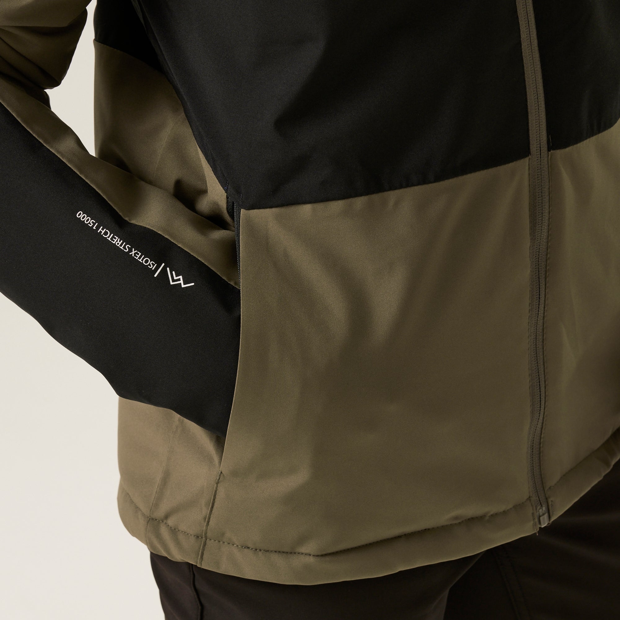 Regatta Men's Highton Stretch Padded Jacket III Crocodile/Black Schoose