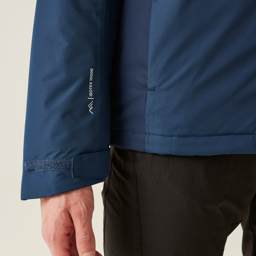 Regatta Men's Winter Calderdale II Waterproof Jacket | Moonlight Denim Navy
