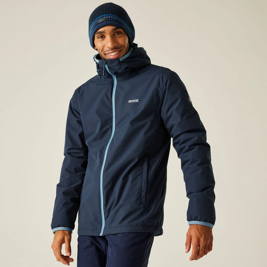 Regatta Mens Caspen Waterproof Jacket Navy