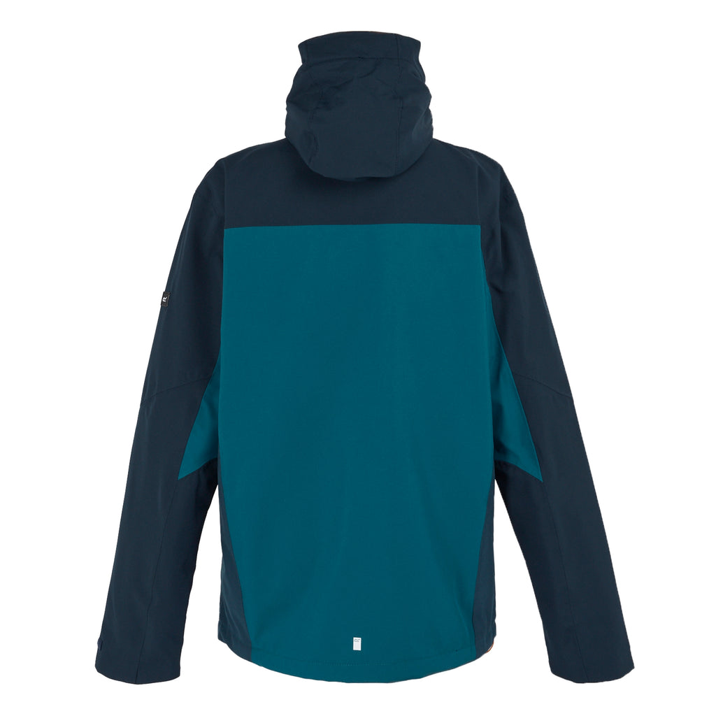 Regatta Men's Birchdale Waterproof Jacket | Moroccan Blue Navy Moonlight Denim