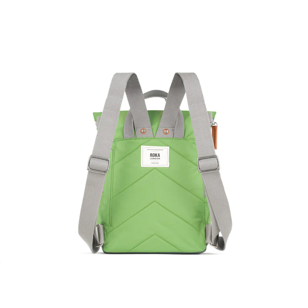 Roka Canfield B Kiwi Recycled Nylon Backpack