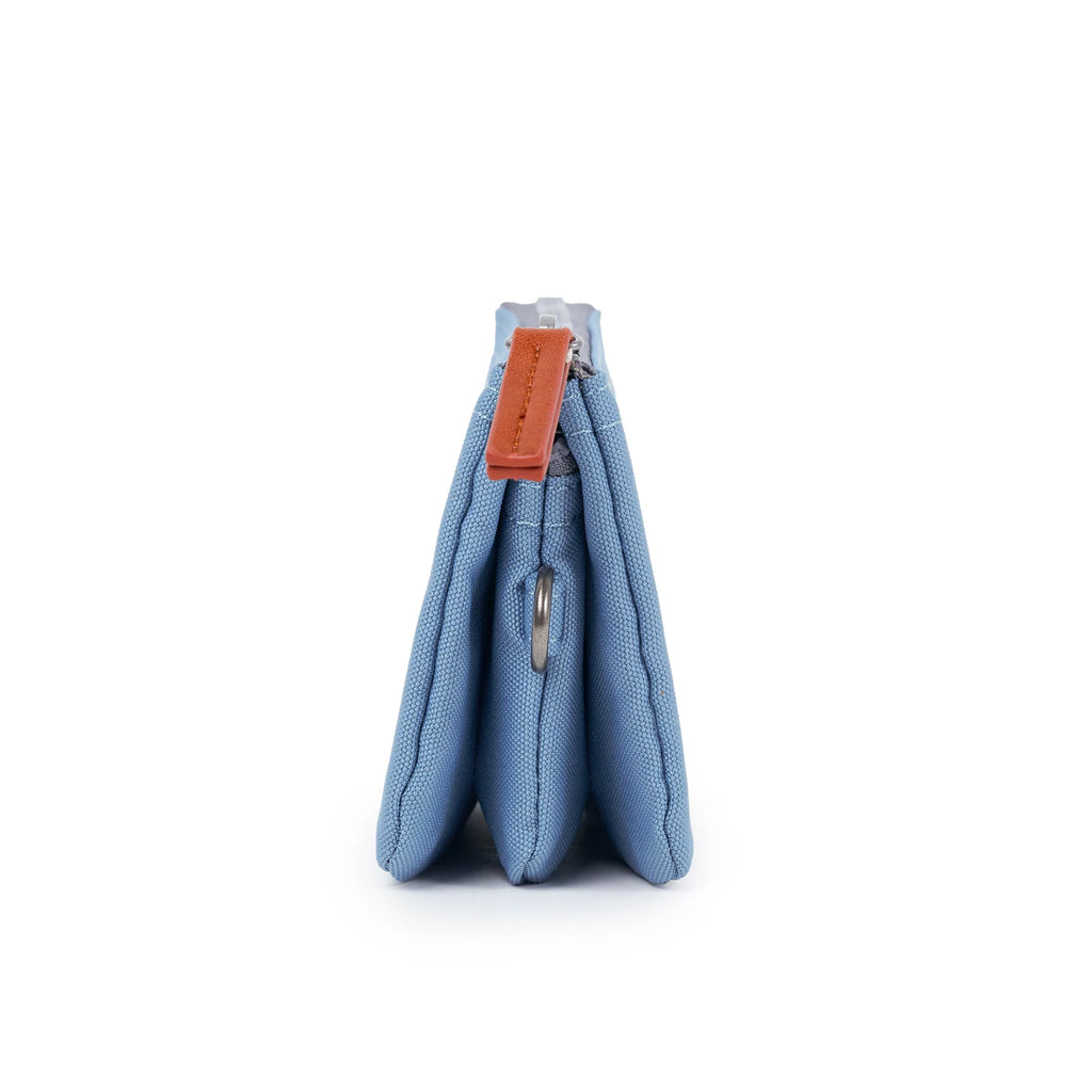 Roka Carnaby Purse Retro Blue Recycled Canvas