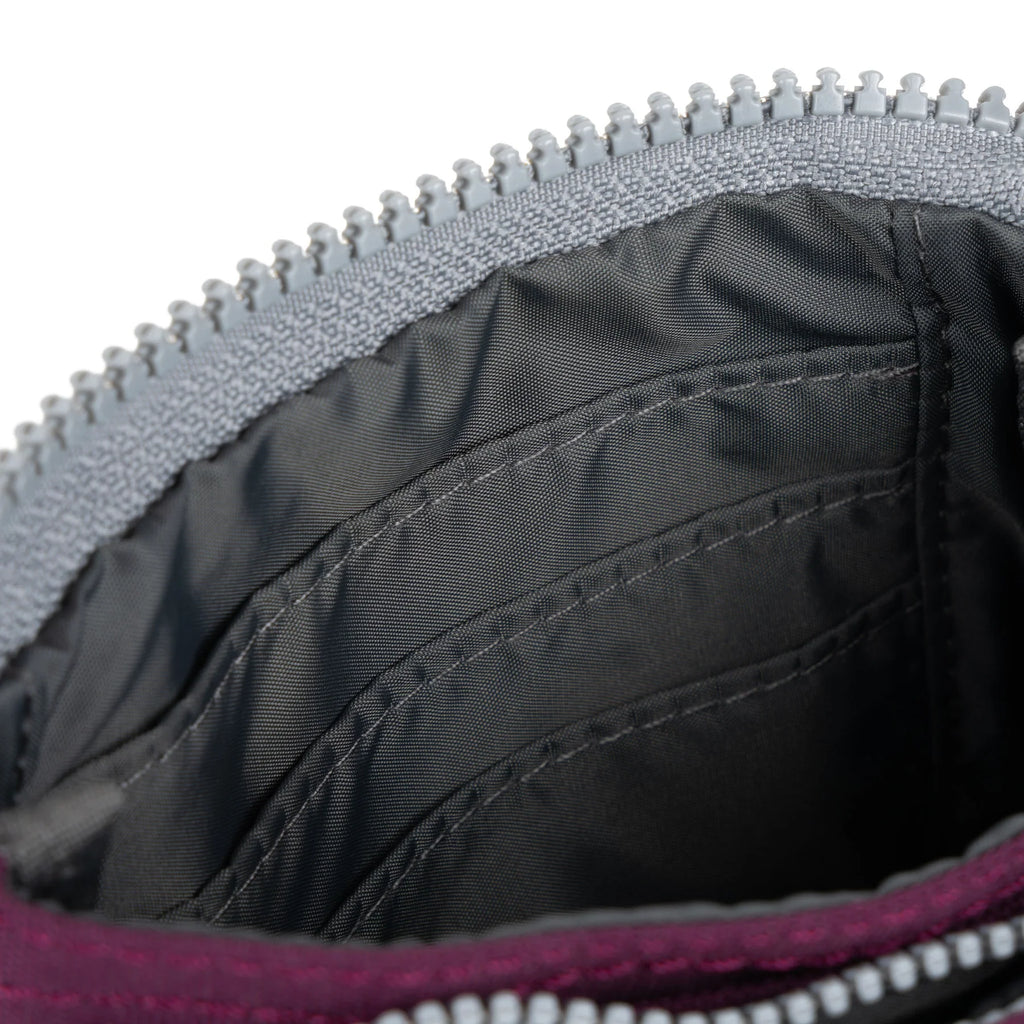 ROKA Carnaby Wallet Cherry Lacquer Recycled Canvas