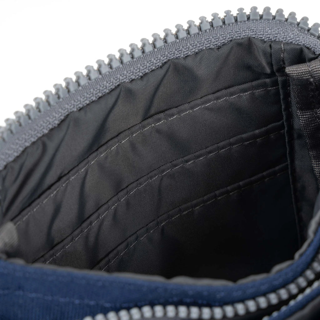 Roka Carnaby Purse Crisp Blue Recycled Canvas