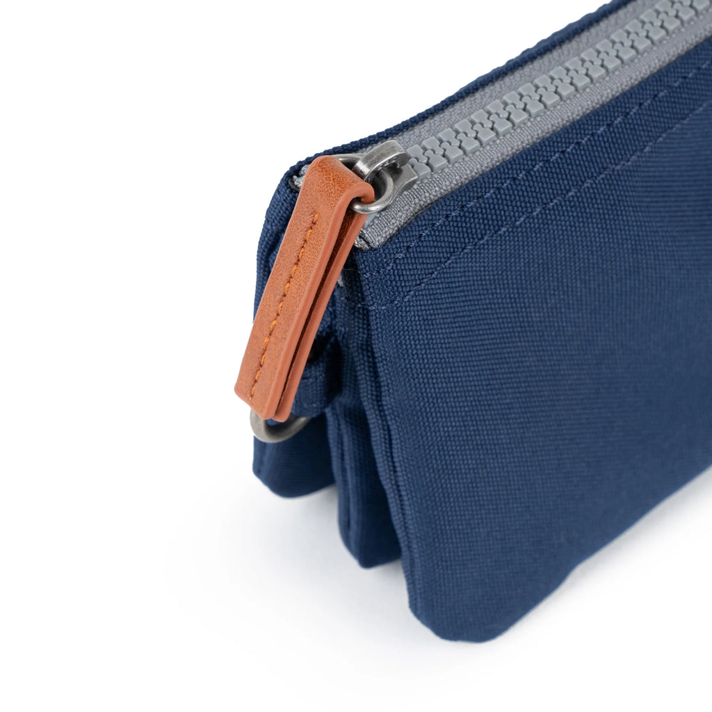 Roka Carnaby Purse Crisp Blue Recycled Canvas