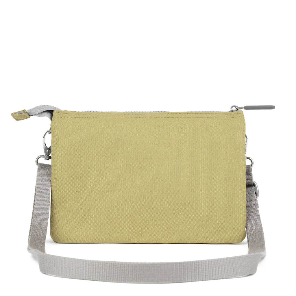 Roka Carnaby XL Crossbody Bag Recycled Canvas Khaki