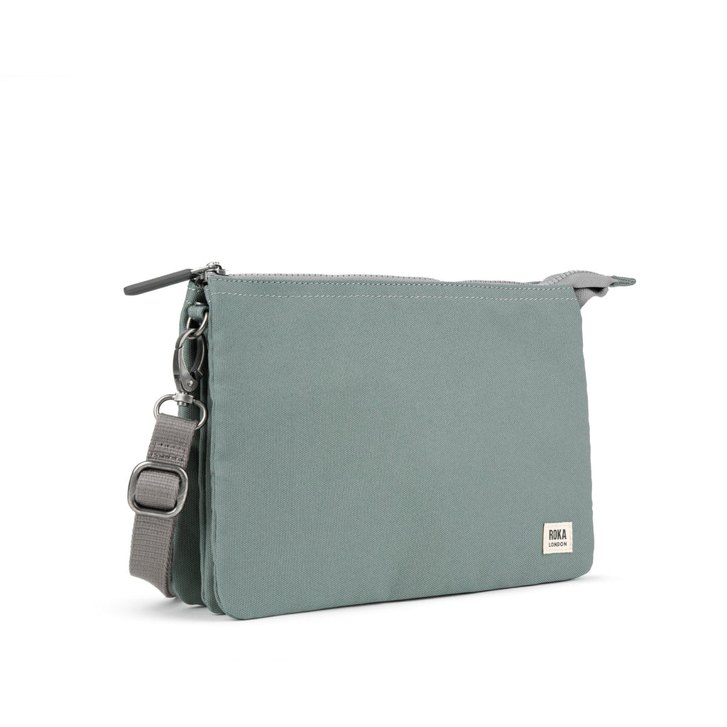 Roka Carnaby XL Crossbody Recycled Bag Fog