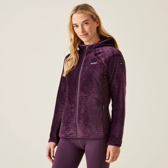 Regatta Women's Endra Hooded Fleece | Deep Plum