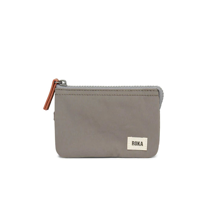 Roka Carnaby Small Sustainable Wallet Graphite