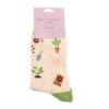 Miss Sparrow Ladies Bamboo Socks - In The Allotment