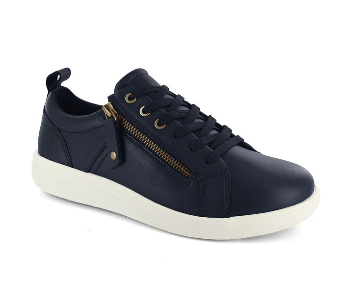 Strive Talia Lace & Zip Shoe Denim