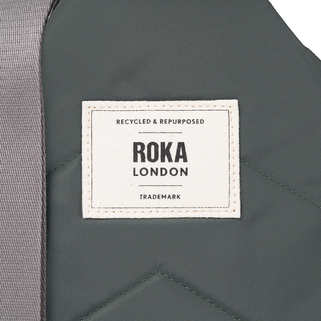Roka London Willesden B Crossbody Bag Thyme