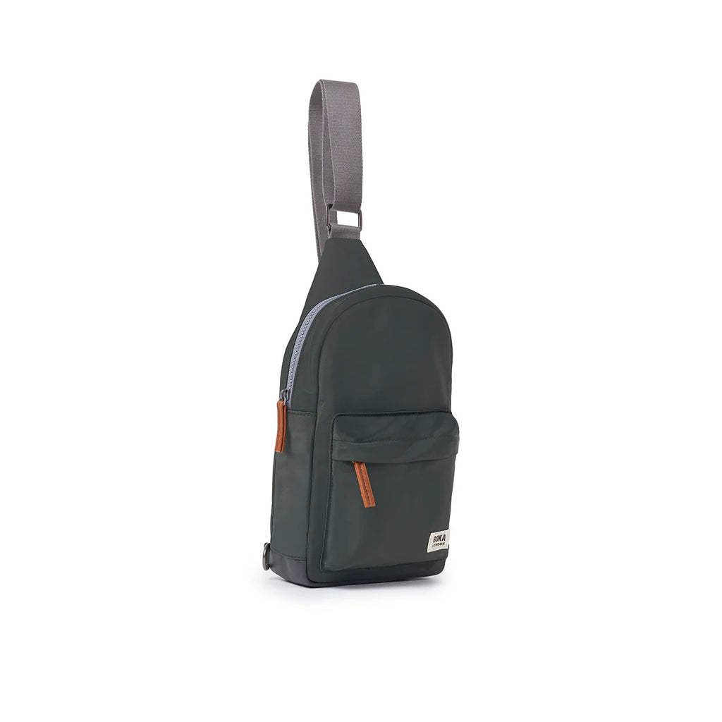 Roka London Willesden B Crossbody Bag Thyme