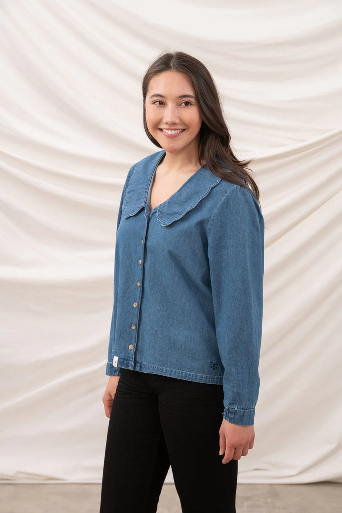 Lighthouse Ada Blouse Denim