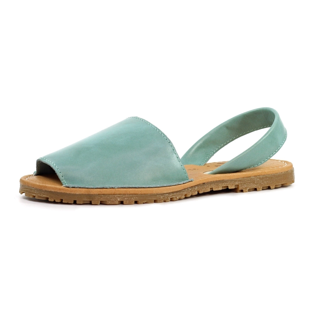 Lunar Amara Ladies Leather Sandal Turquoise JLM002