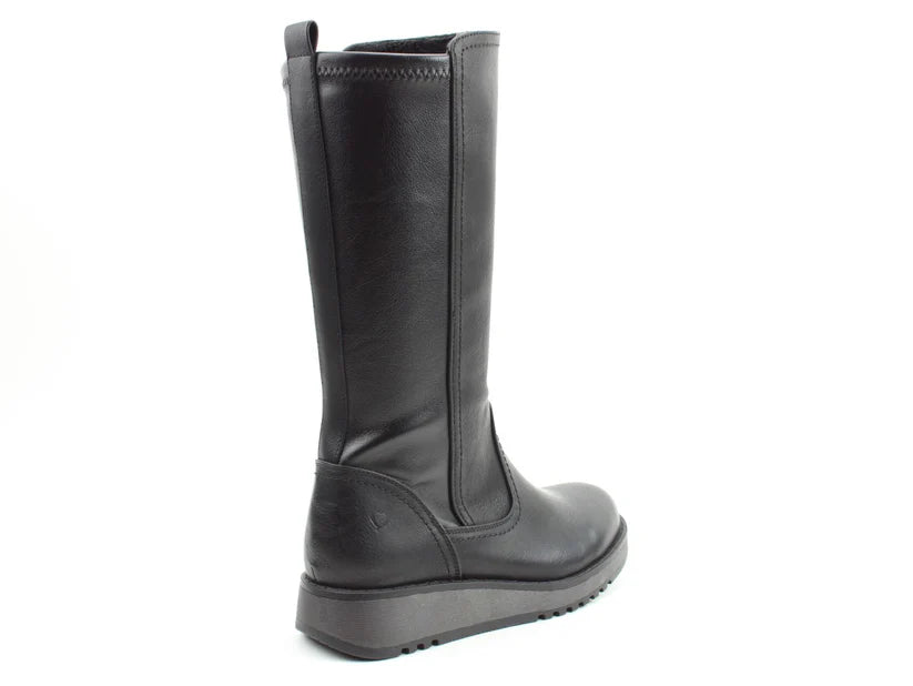 Heavenly Feet Luna Long Boots Black