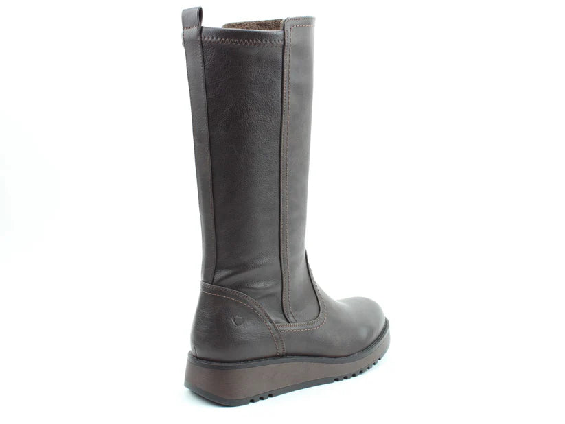 Heavenly Feet Luna Long Boot Chocolate