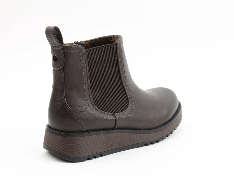 Heavenly Feet New Rolo2 Ankle Boot Chocolate