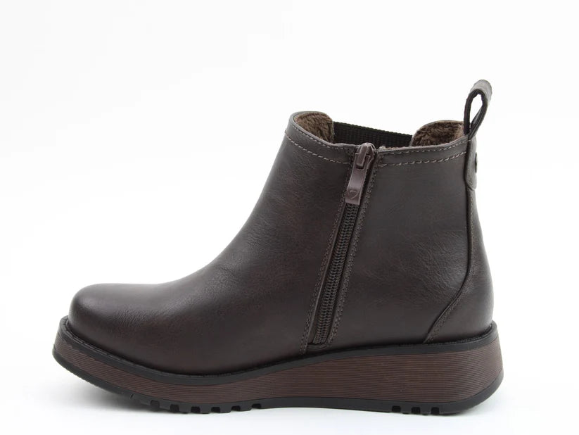 Heavenly Feet New Rolo2 Ankle Boot Chocolate