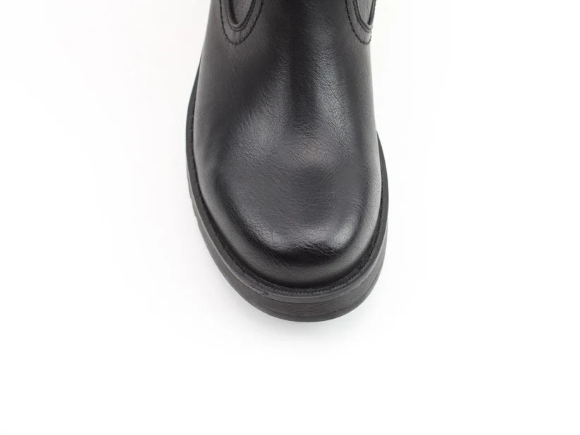 Heavenly Feet Luna Long Boots Black