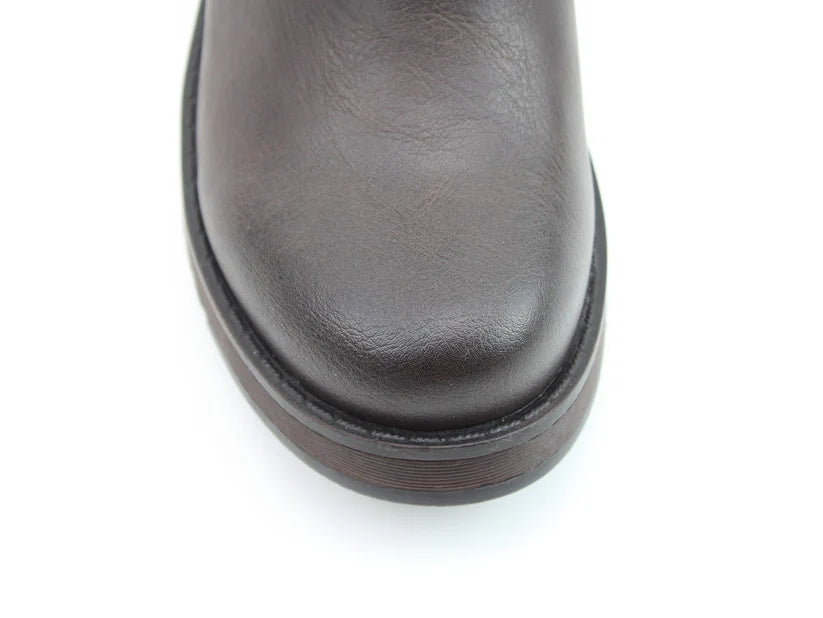 Heavenly Feet New Rolo2 Ankle Boot Chocolate